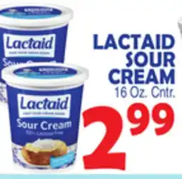 Bravo Supermarkets LACTAID SOUR CREAM offer