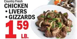 Bravo Supermarkets CHICKEN LIVERS GIZZARDS offer