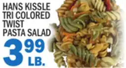 Bravo Supermarkets HANS KISSLE TRI COLORED TWIST PASTA SALAD offer