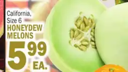Bravo Supermarkets HONEYDEW MELONS offer