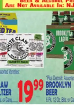 Bravo Supermarkets BROOKLYN BEER offer
