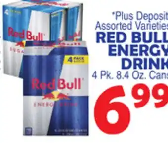 Bravo Supermarkets RED BULL ENERGY DRINK offer