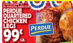 Bravo Supermarkets PERDUE QUARTERED CHICKEN LEGS offer