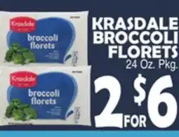 Bravo Supermarkets KRASDALE BROCCOLI FLORETS offer
