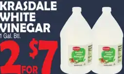 Bravo Supermarkets KRASDALE WHITE VINEGAR offer