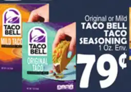 Bravo Supermarkets TACO BELL TACO SEASONING offer