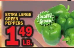 Bravo Supermarkets EXTRA LARGE GREEN PEPPERS offer