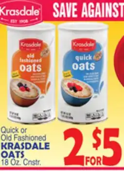 Bravo Supermarkets KRASDALE OATS offer