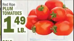 Bravo Supermarkets PLUM TOMATOES offer