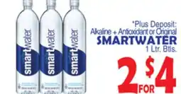 Bravo Supermarkets SMARTWATER offer