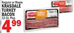 Bravo Supermarkets KRASDALE TURKEY BACON offer