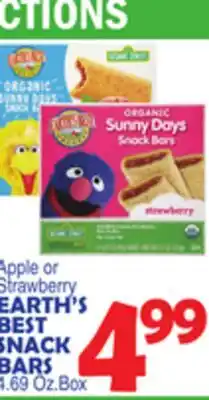 Bravo Supermarkets EARTH'S BEST SNACK BARS offer