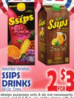 Bravo Supermarkets SSIPS DRINKS offer