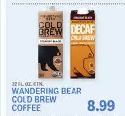 Kings Food Markets WANDERING BEAR COLD BREW COFFEE offer