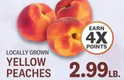 Kings Food Markets LOCALLY GROWN YELLOW PEACHES offer
