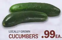 Kings Food Markets LOCALLY GROWN CUCUMBERS offer