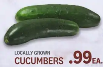 Kings Food Markets LOCALLY GROWN CUCUMBERS offer
