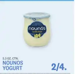 Kings Food Markets NOUNOS YOGURT offer