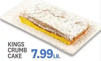 Kings Food Markets KINGS CRUMB CAKE offer