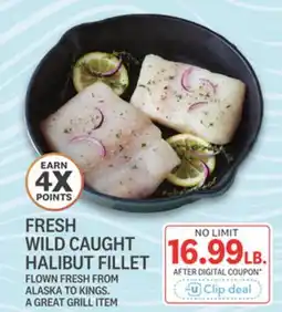 Kings Food Markets FRESH WILD CAUGHT HALIBUT FILLET offer