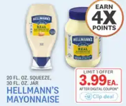 Kings Food Markets HELLMANN'S MAYONNAISE offer
