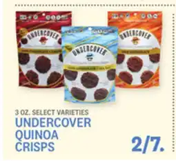 Kings Food Markets UNDERCOVER QUINOA CRISPS offer