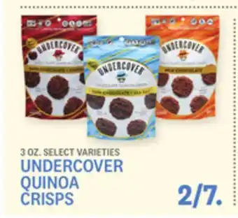 Kings Food Markets UNDERCOVER QUINOA CRISPS offer