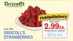 Kings Food Markets DRISCOLL'S STRAWBERRIES offer
