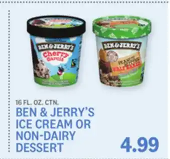 Kings Food Markets BEN & JERRY'S ICE CREAM OR NON-DAIRY DESSERT offer