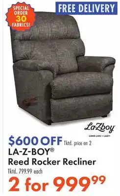 Boscov's LA-Z-BOY Reed Rocker Recliner offer