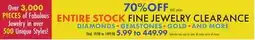 Boscov's STOCK FINE JEWELRY CLEARANCE offer
