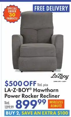 Boscov's LA-Z-BOY Hawthorn Power Rocker Recliner offer