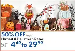 Boscov's Harvest & Halloween Décor offer