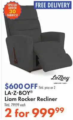 Boscov's LA-Z-BOY Liam Rocker Recliner offer