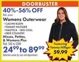Boscov's Womens Outerwear offer