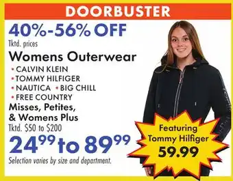 Boscov's Womens Outerwear offer