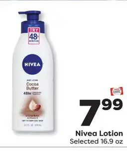 Weis Markets Nivea Lotion offer