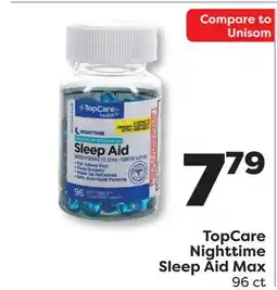 Weis Markets TopCare Nighttime Sleep Aid Max offer