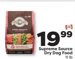 Weis Markets Supreme Source Dry Dog Food offer