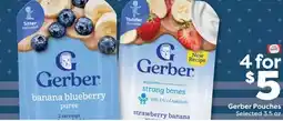 Weis Markets Gerber Pouches offer