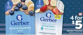 Weis Markets Gerber Pouches offer