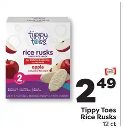 Weis Markets Tippy Toes Rice Rusks offer