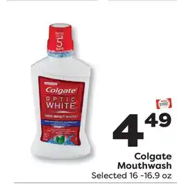 Weis Markets Colgate Mouthwash offer