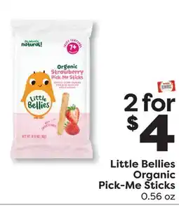 Weis Markets Little Bellies Organic Pick-Me Sticks offer