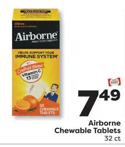 Weis Markets Airborne Chewable Tablets offer
