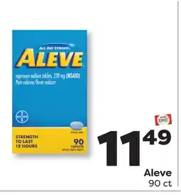 Weis Markets Aleve offer