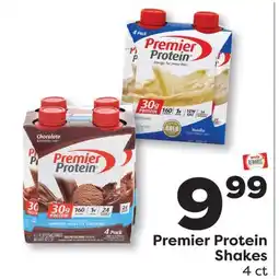 Weis Markets Premier Protein Shakes offer