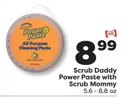 Weis Markets Scrub Daddy Power Paste with Scrub Mommy offer