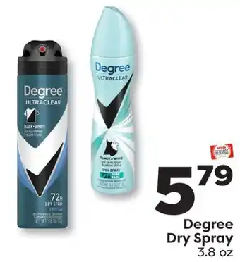 Weis Markets Degree Dry Spray offer