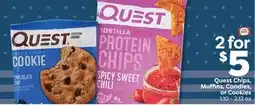 Weis Markets Quest Chips, Muffins, Candies, or Cookies offer